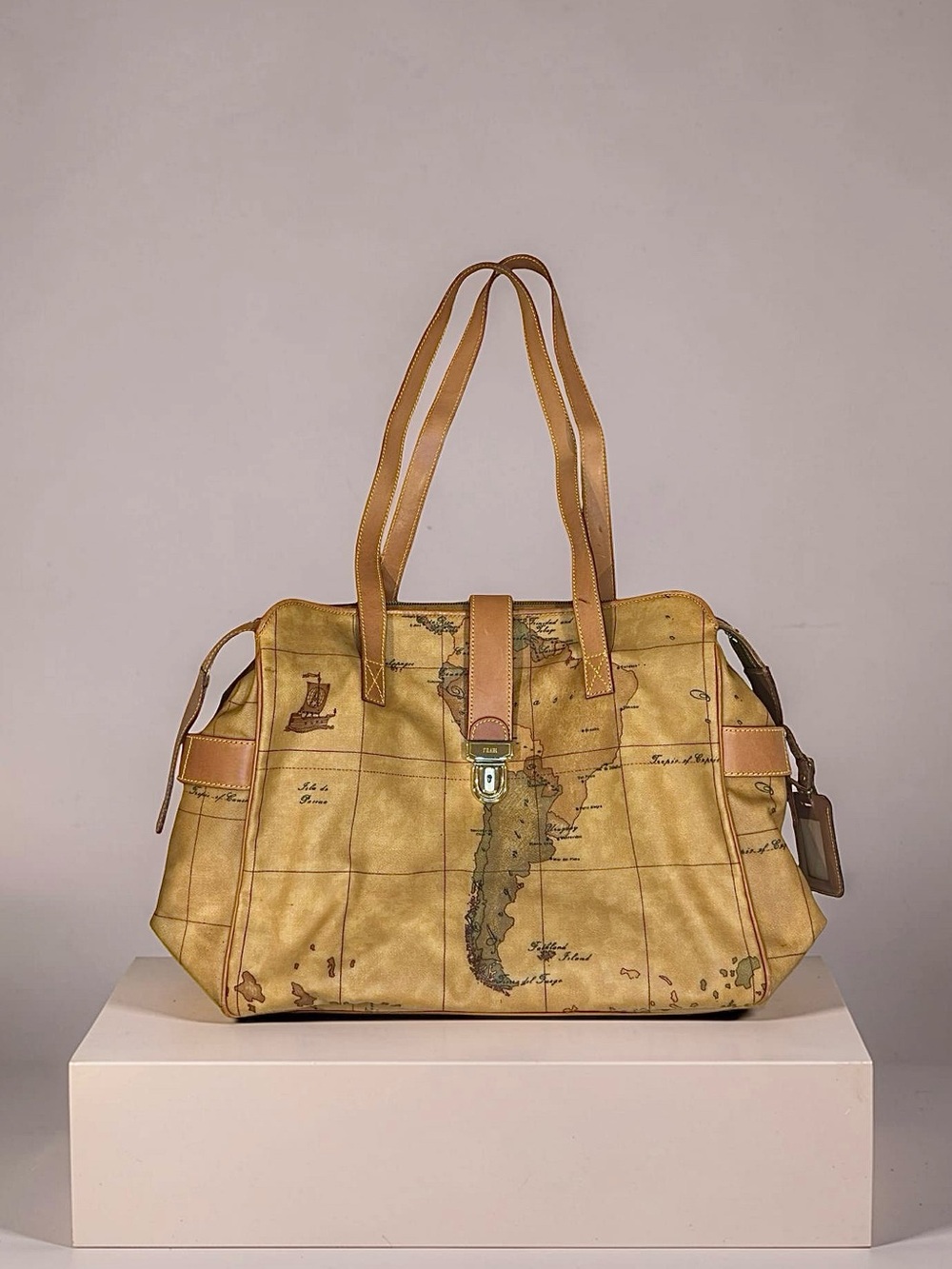Alviero Martini 1ᴬ Classe Geo Classic Travel Bag - Weekender - Rare tote